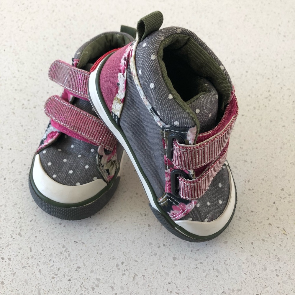 See Kai Run high top sneakers